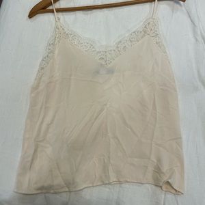 Lace tank top